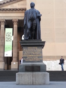 Statue de Sir Redmond Barry